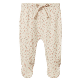 Nature Baby Newborn to 3-6 Months NB Footed Romper Pointelle - Dandelion