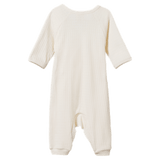 Nature Baby Newborn to 3-6 Months Stretch & Grow Kimono Pointelle - Natural