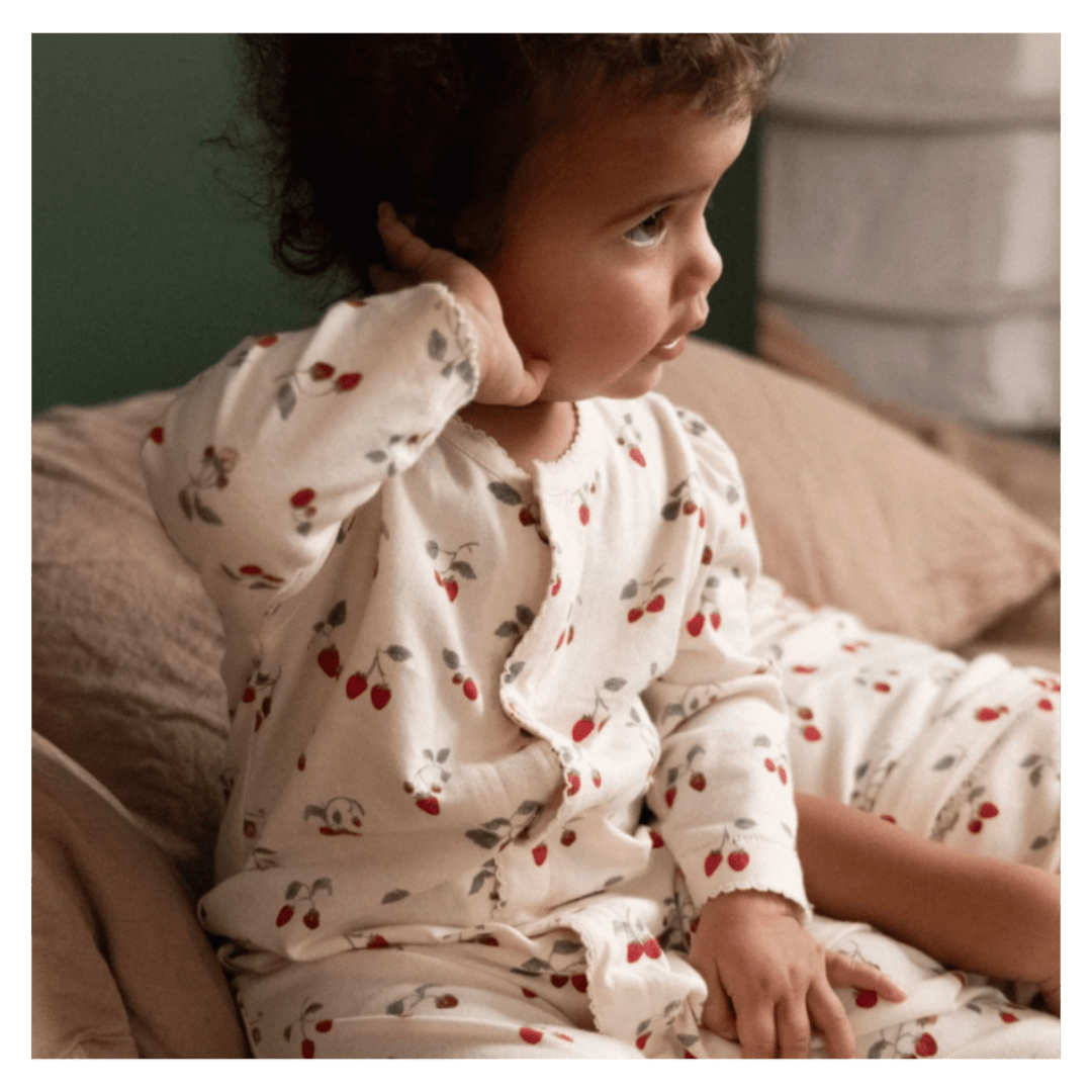 Nature Baby Newborn to 6-12 Months Lucy Suit - Strawberry Blush