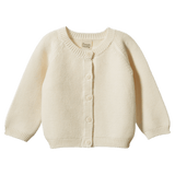 Nature Baby Newborn to 6-12 Months Pepi Cardigan - Natural
