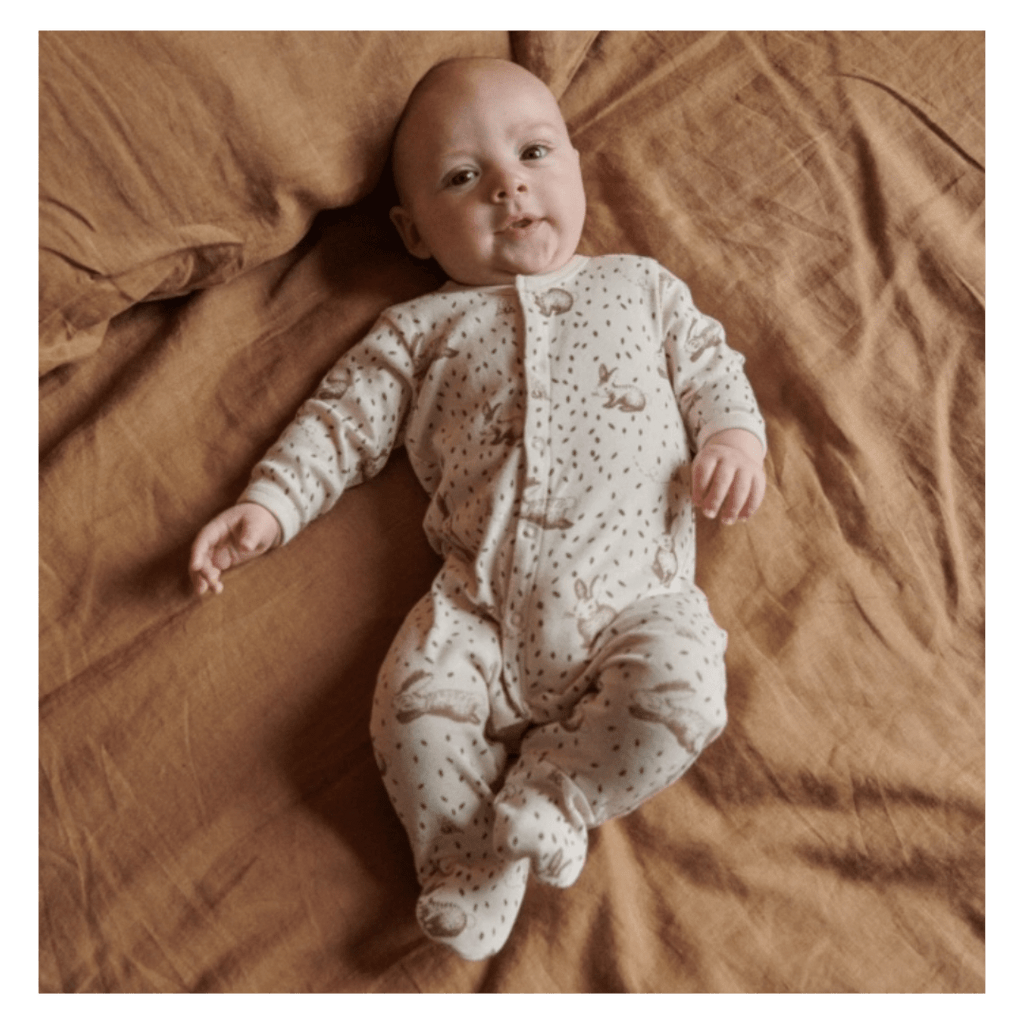 Nature Baby Newborn to 6-12 Months Stretch & Grow - Rabbitty