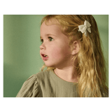 Nature Baby One Size Bow Hair Clips, 2 Pack - Natural