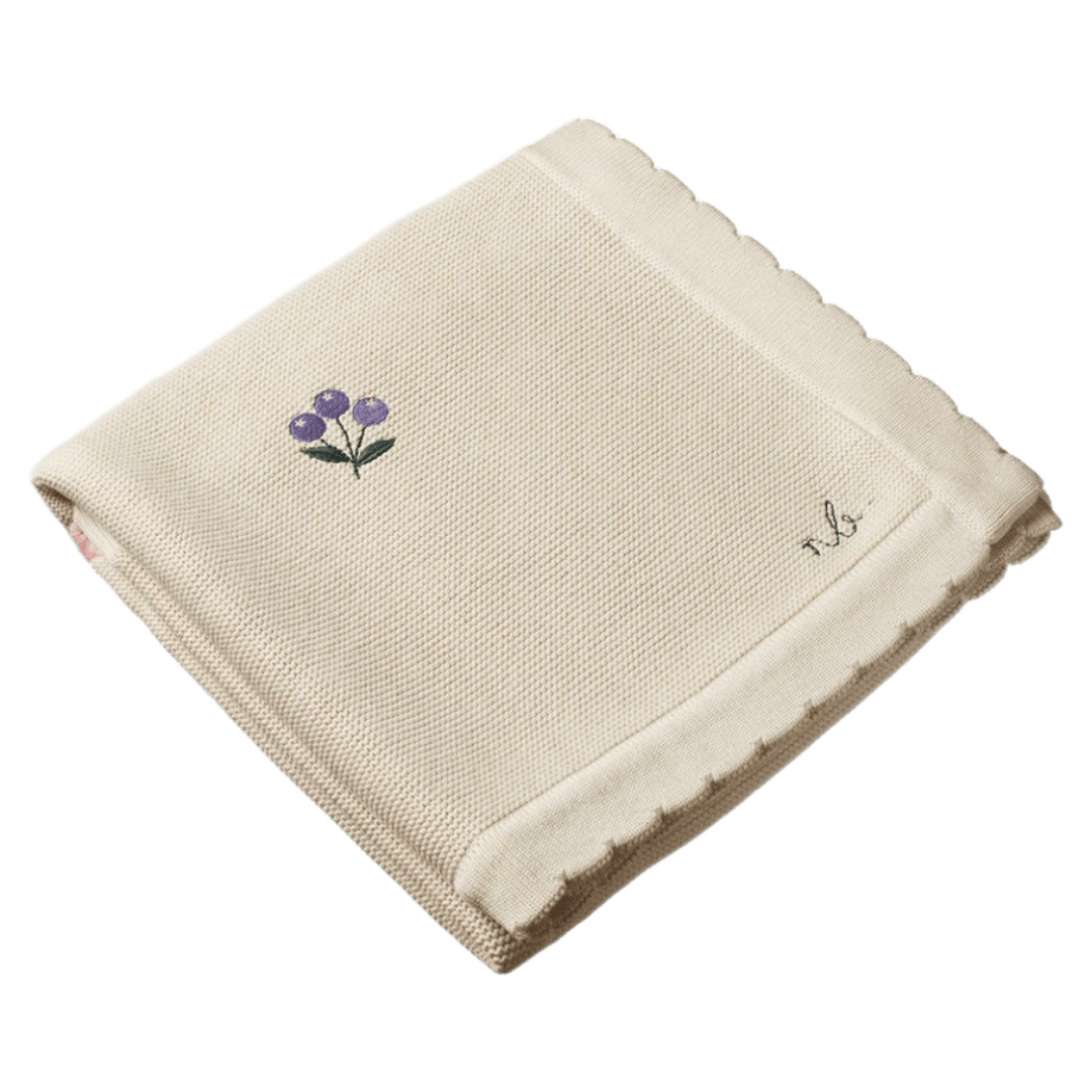 Nature Baby One Size Fern Blanket - Berry Garden