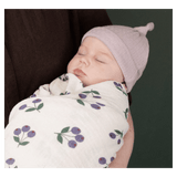 Nature Baby One Size Muslin Wrap - Winter Berry Natural