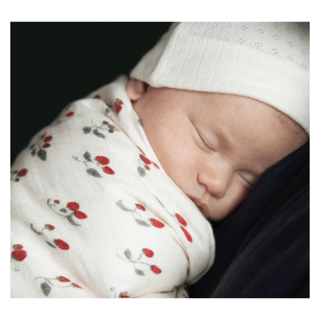 Nature Baby One Size Wrap, Muslin - Strawberry Blush