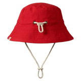 Nature Baby Small to Large SM Bucket Sunhat - Red