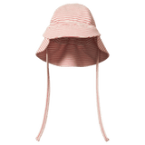 Nature Baby XSmall to Medium XS Dash Sunhat - Red Pinstripe