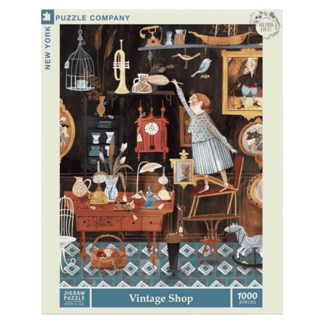New York Puzzle Company 12 Plus 1000 Pc Adelina Lirus Puzzle - Vintage Shop