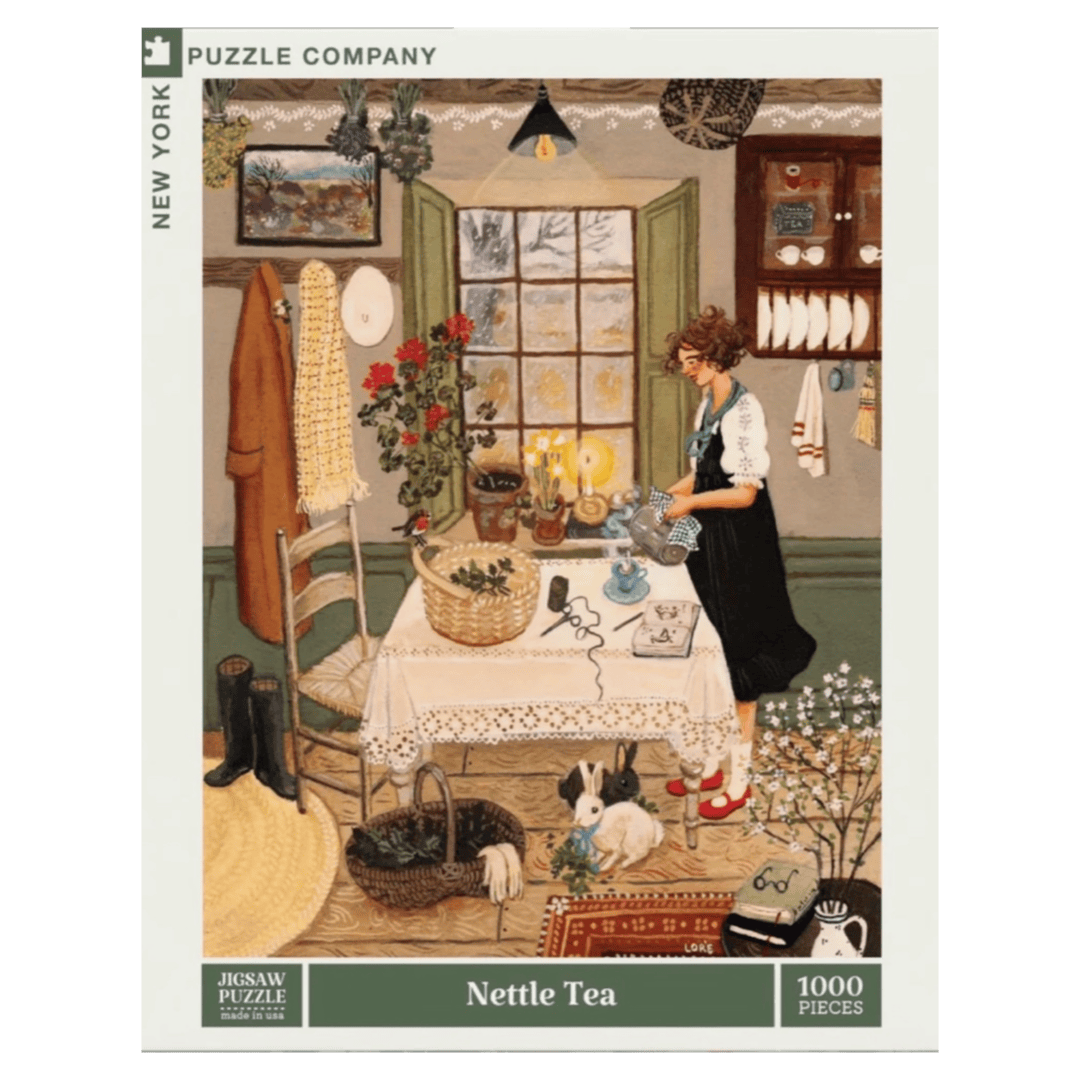 New York Puzzle Company 12 Plus 1000 Pc Loré Pemberton Puzzle - Nettle Tea