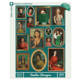 New York Puzzle Company 12 Plus 1000 Pc Puzzle - Familiar Strangers
