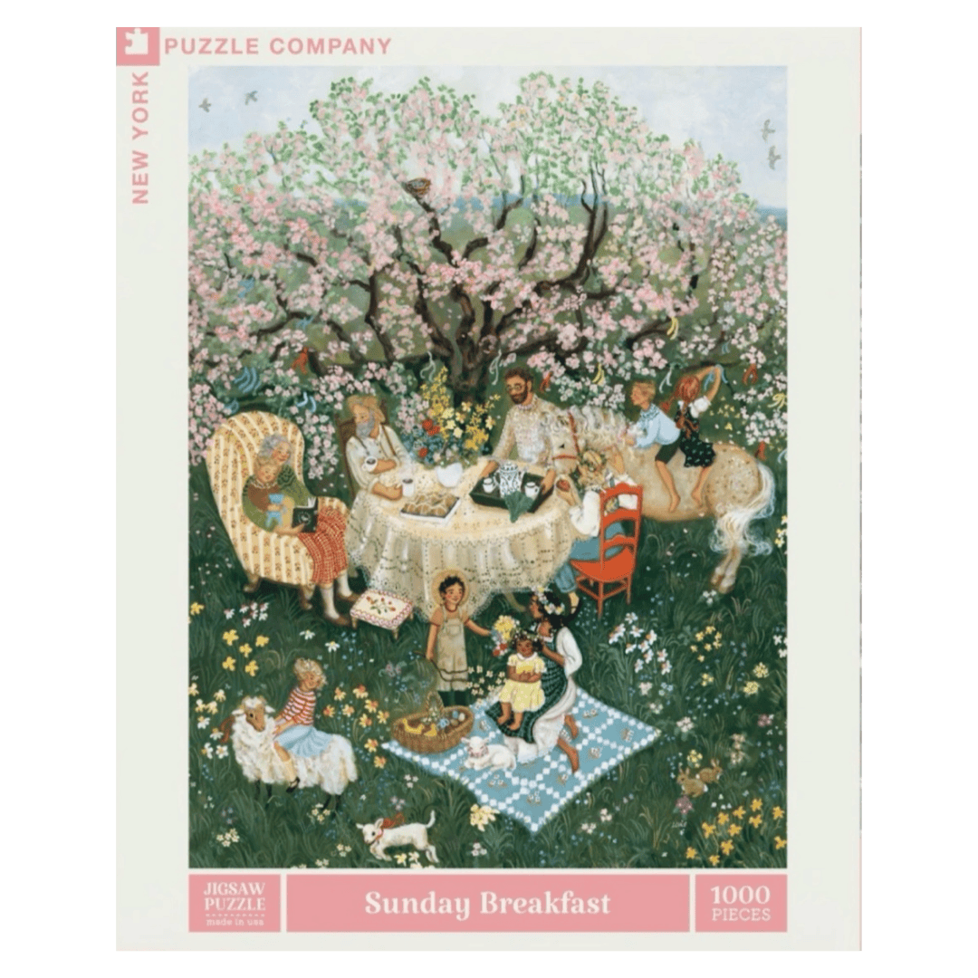 New York Puzzle Company 12 Plus 1000 Pc Puzzle - Sunday Breakfast