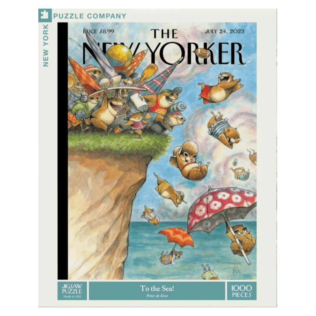 New York Puzzle Company 12 Plus 1000 Pc Puzzle - To The Sea!