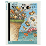 New York Puzzle Company 12 Plus 1000 Pc Puzzle - To The Sea!