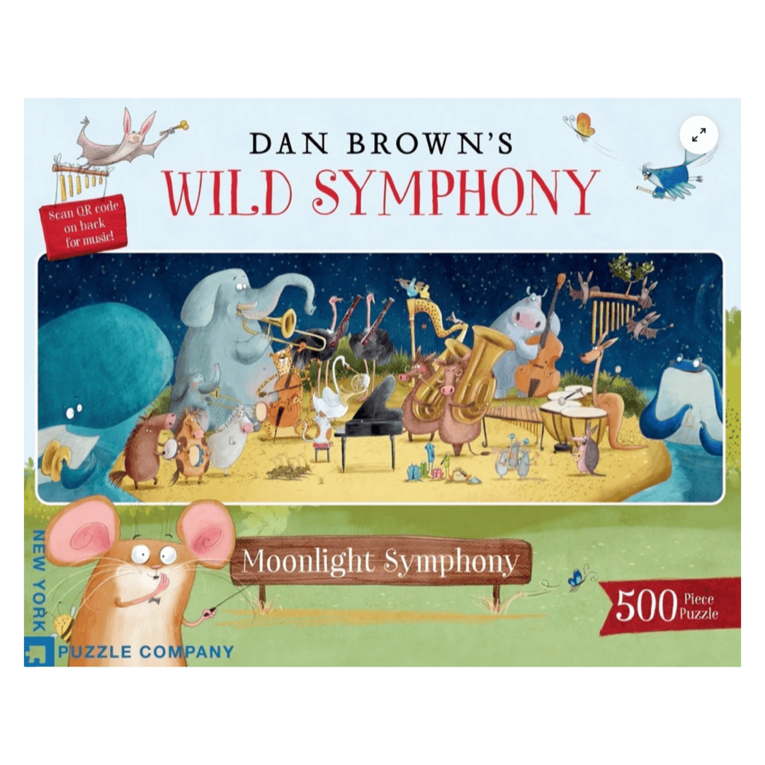 New York Puzzle Company 12 Plus 500 Pc Dan Brown Puzzle - Moonlight Harmony