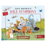 New York Puzzle Company 5 Plus 100 Pc Dan Brown Puzzle - Wild Symphony