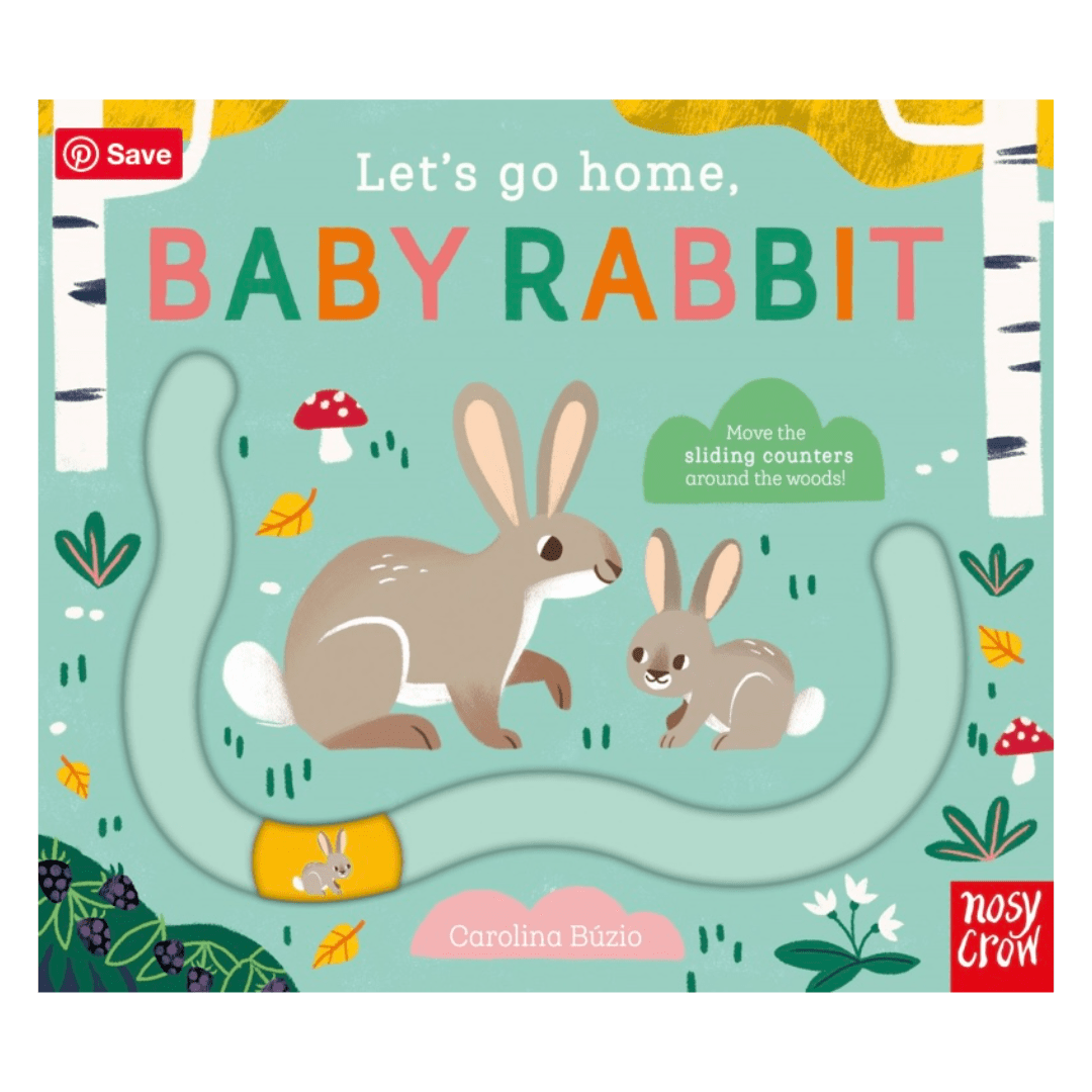Nosy Crow 2 Plus Let's Go Home, Baby Rabbit - Carolina Búzio