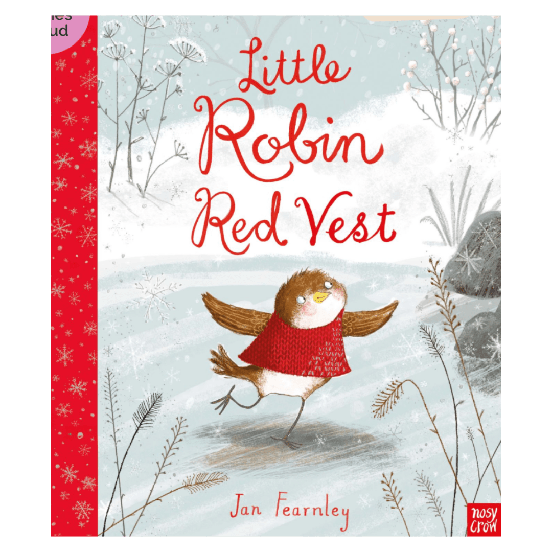 Nosy Crow 2 Plus Little Robin Red Vest - Jan Fearnley
