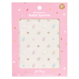 Oh Flossy! 3 Plus Ballet Sparkle Nail Stickers