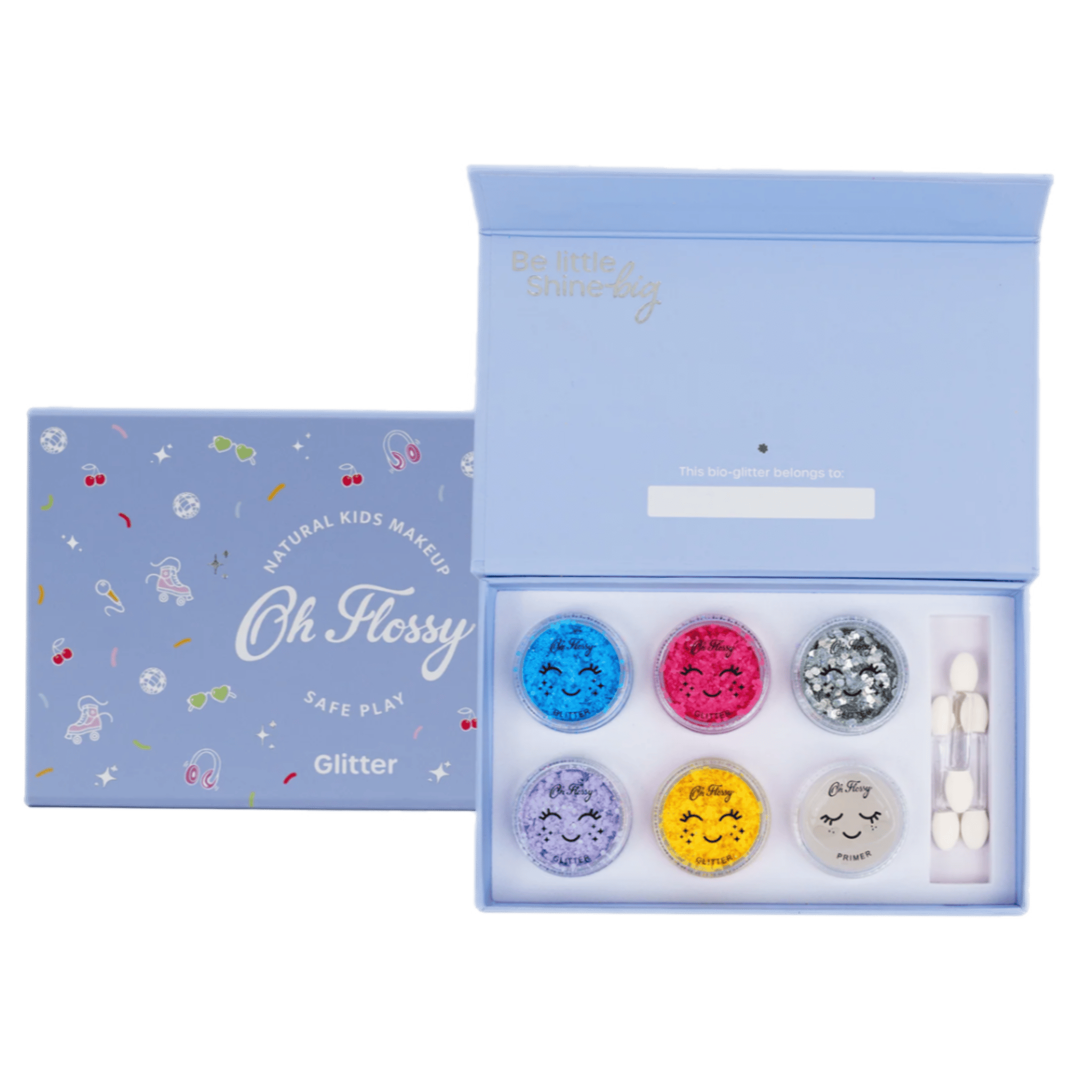 Oh Flossy! 3 Plus Disco Fever Glitter Set