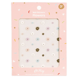 Oh Flossy! 3 Plus Flowers Nail Stickers