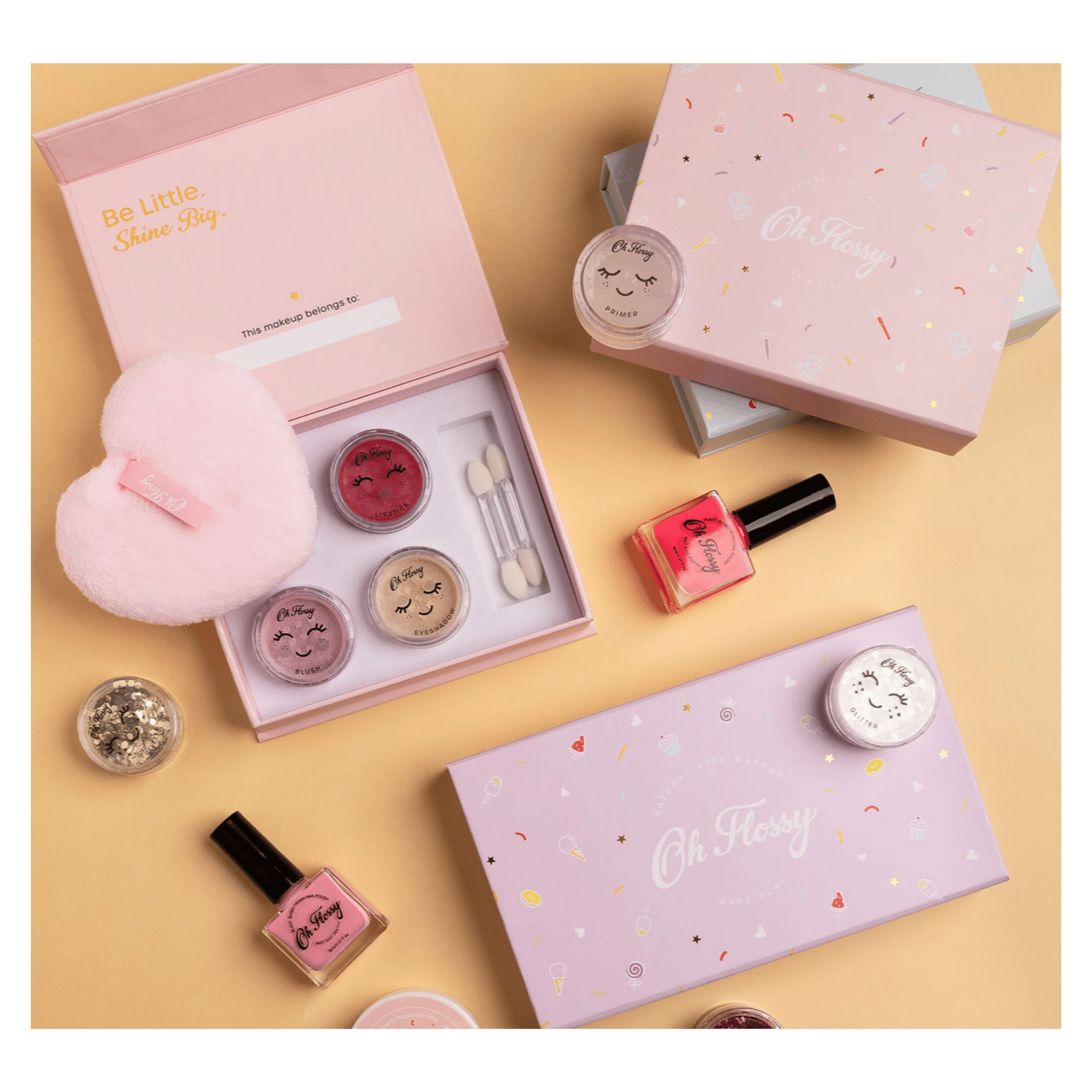 Oh Flossy! 3 Plus Mini Makeup Set