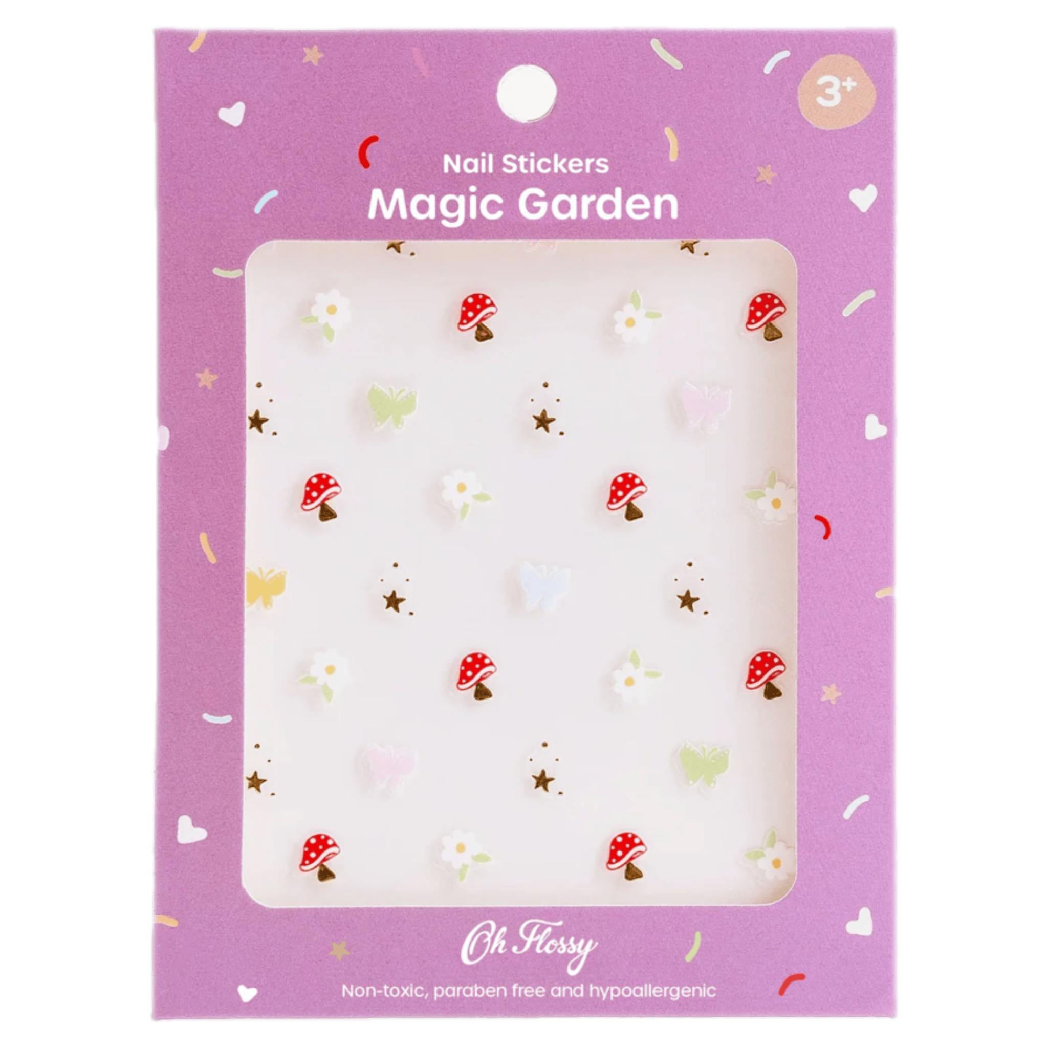 Oh Flossy! 3 Plus Nail Stickers