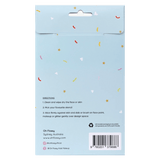 Oh Flossy! 3 Plus Reusable Adhesive Face Paint & Makeup Stencils - Teal