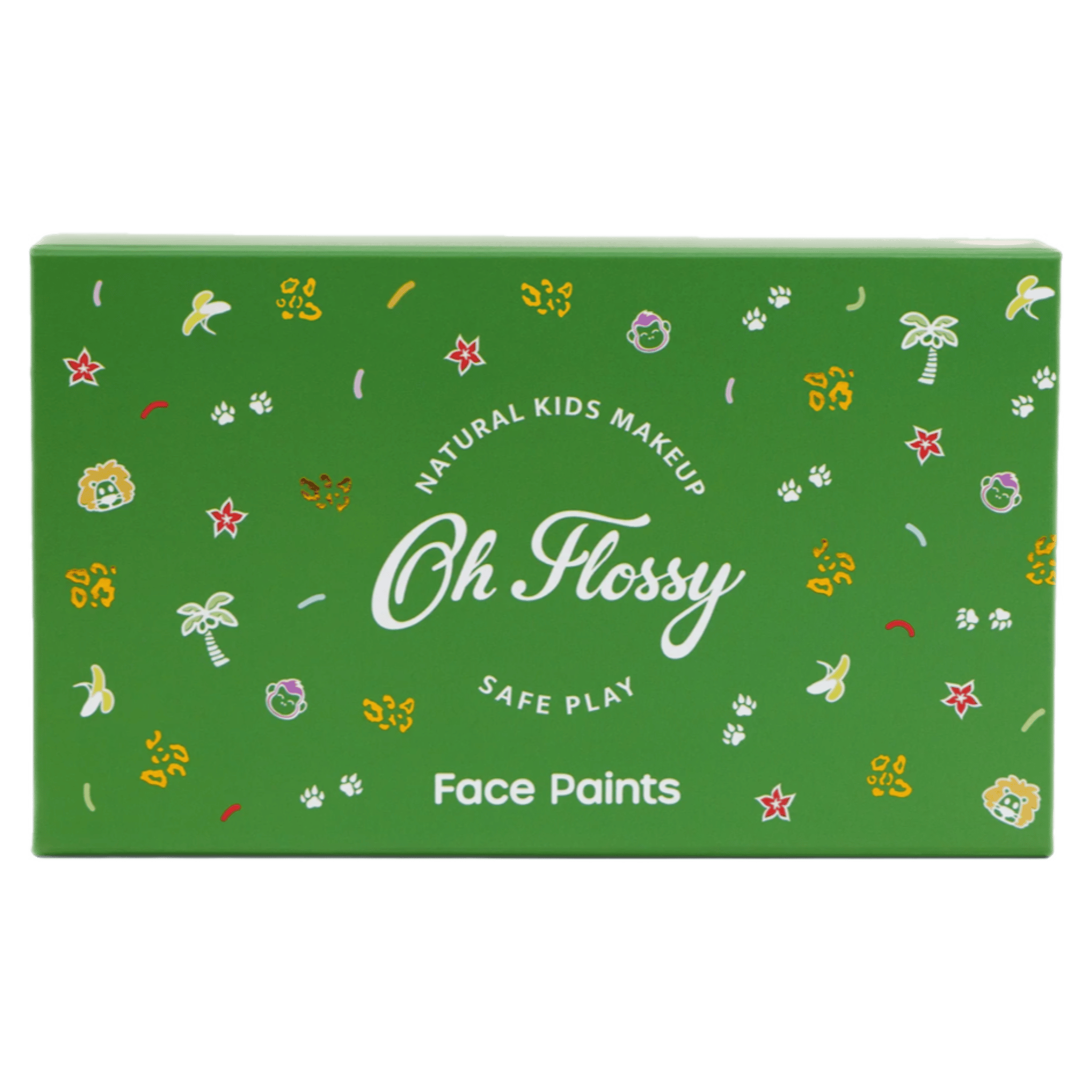 Oh Flossy! 3 Plus Wild Wonders Face Paint Set