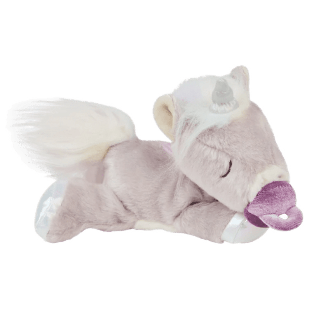 Olli Ella 10 Months Plus Binky Baby Unicorn - Glitter