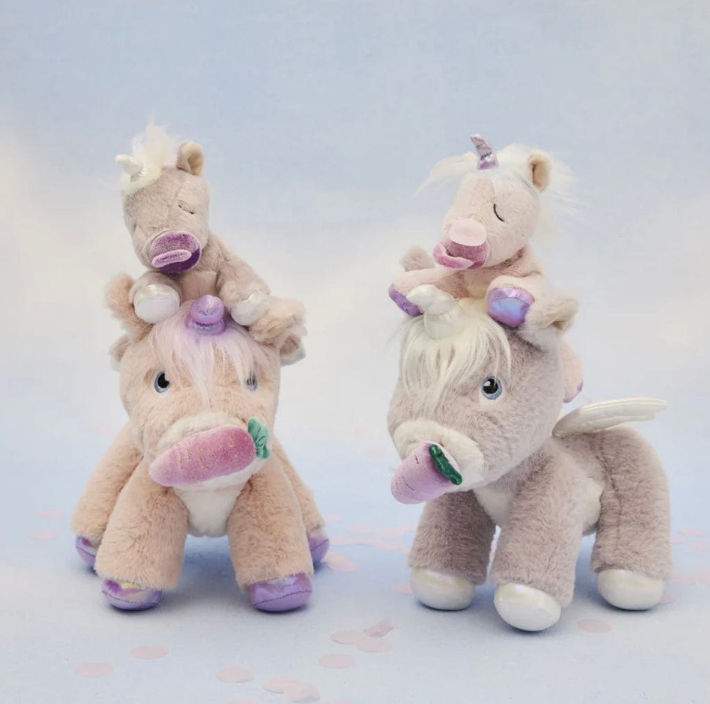 Olli Ella 10 Months Plus Binky Baby Unicorn - Sparkle