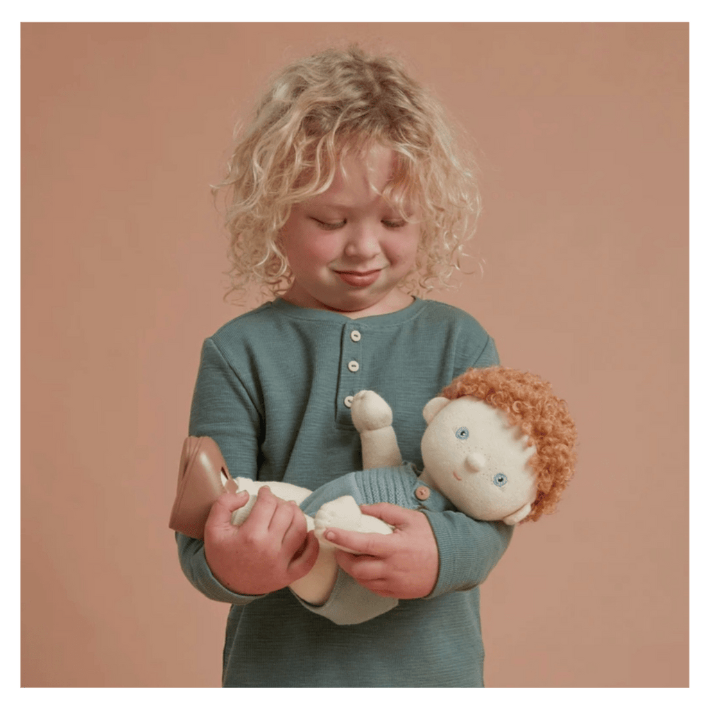 Olli Ella 18 Months Plus Dinkum Doll - Pea