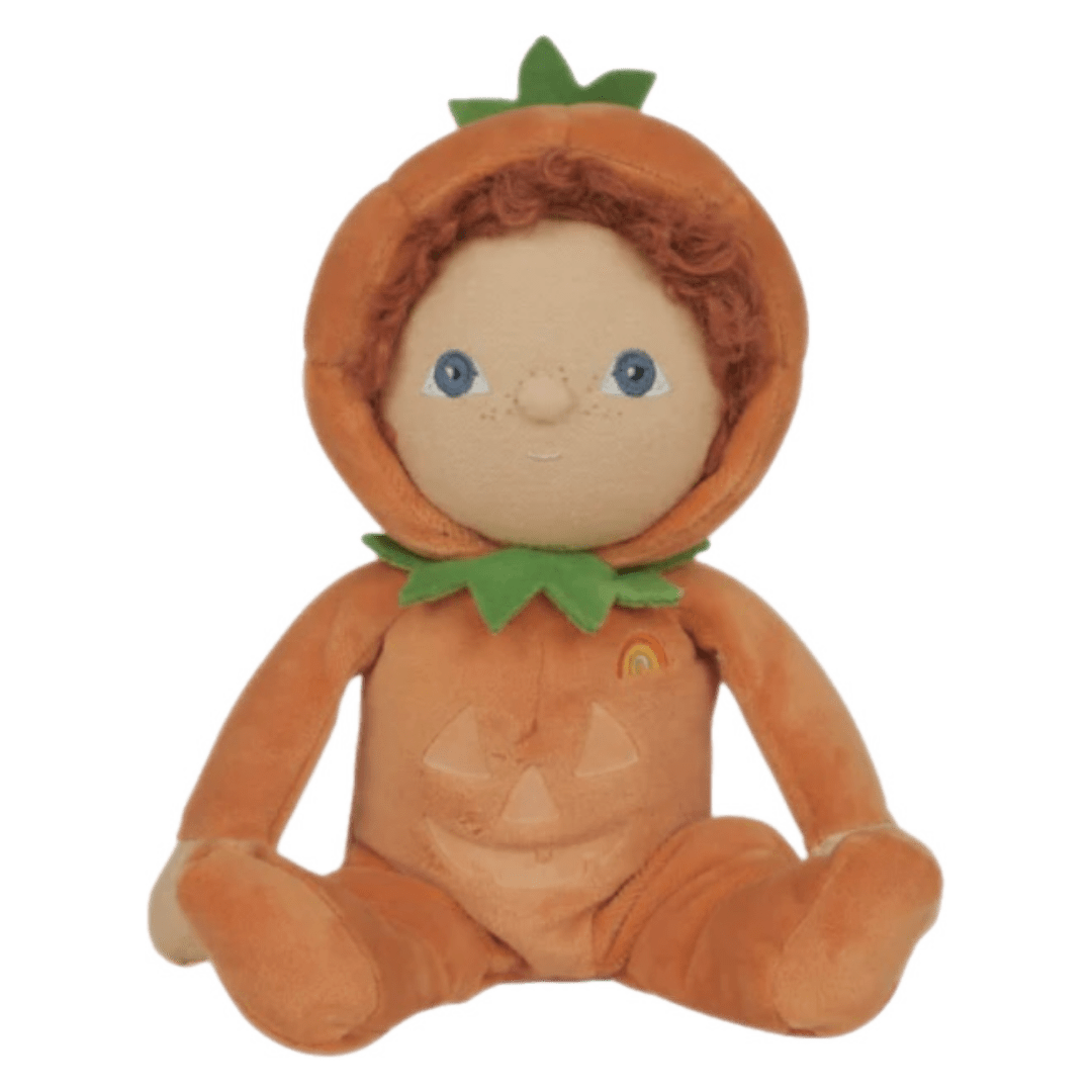 Olli Ella 18 Months Plus Dinky Dinkum Doll - Jack O'Lantern