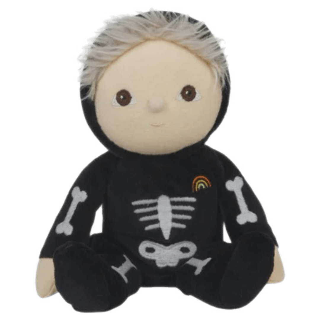 Olli Ella 18 Months Plus Dinky Dinkum Doll - Scully Skeleton