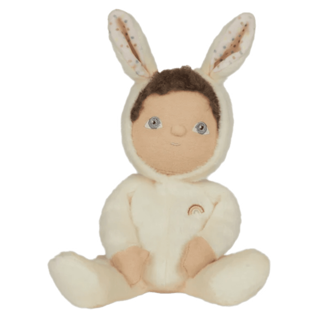 Olli Ella 18 Months Plus Dinky Dinkums Fluffle Family - Basil Bunny