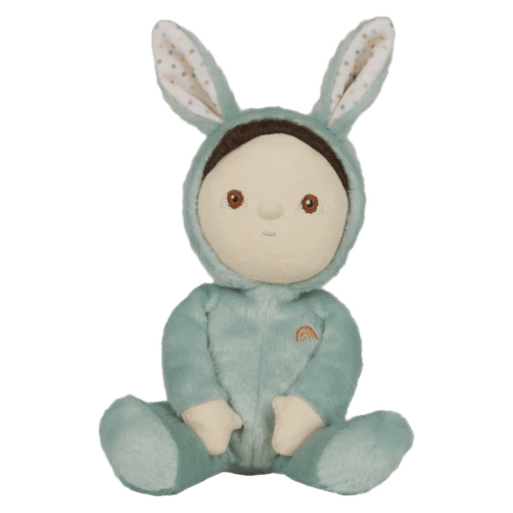 Olli Ella 18 Months Plus Dinky Dinkums Fluffle Family - Biscuit Bunny