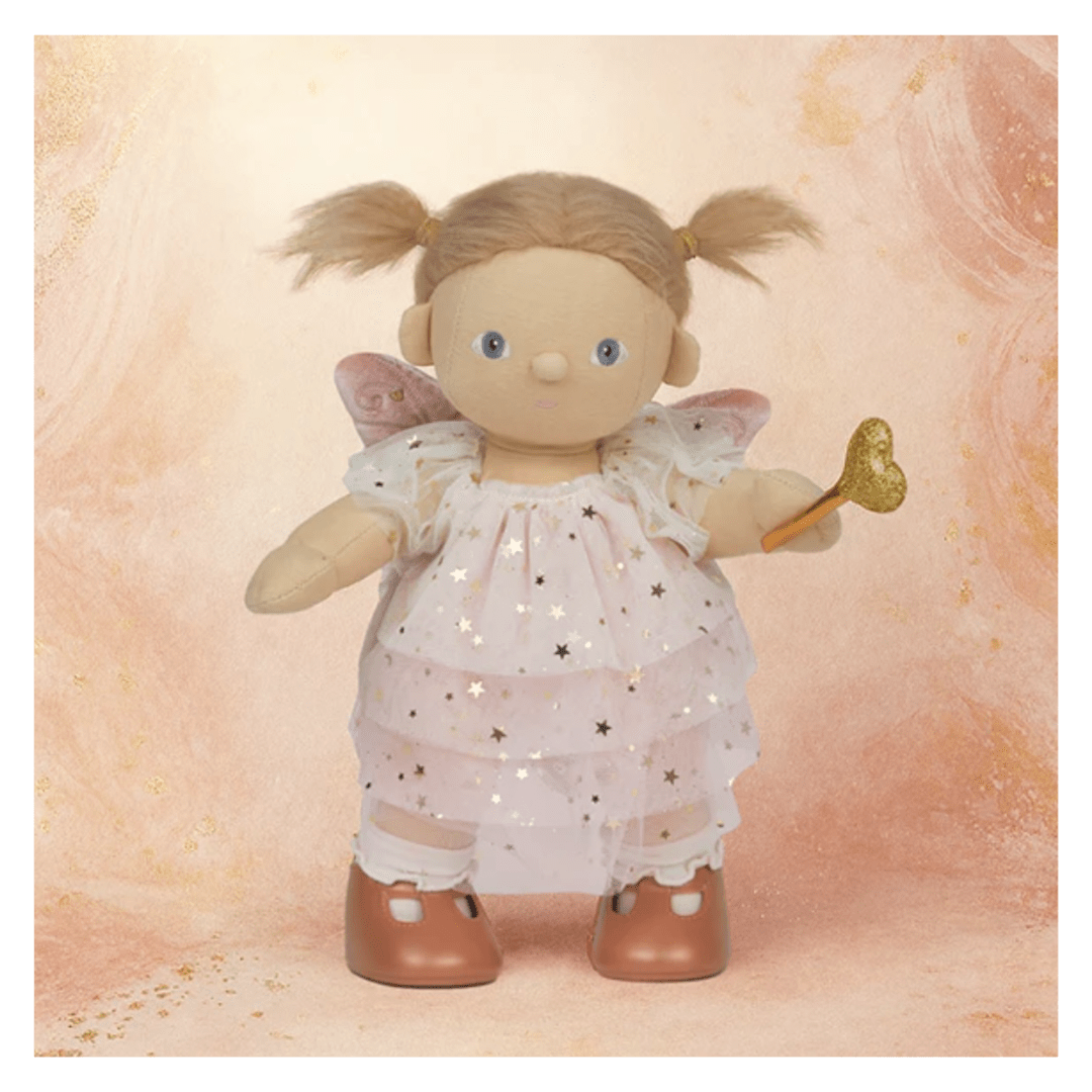 Olli Ella 3 Plus Dinkum Dolls Fairy Outfit Set - Pink