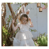 Olli Ella 3 Plus Fluffle Bunny Ear Headband - Pink