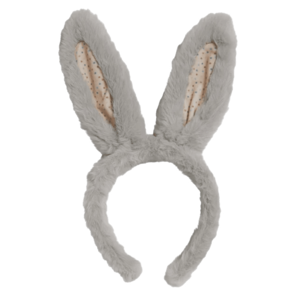 Olli Ella 3 Plus Fluffle Bunny Ear Headband - Smoke