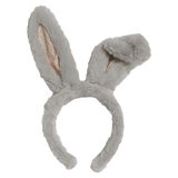 Olli Ella 3 Plus Fluffle Bunny Ear Headband - Smoke