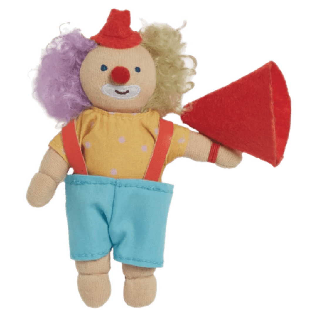 Olli Ella 3 Plus Holdie Circus Folk - Confetti the Clown