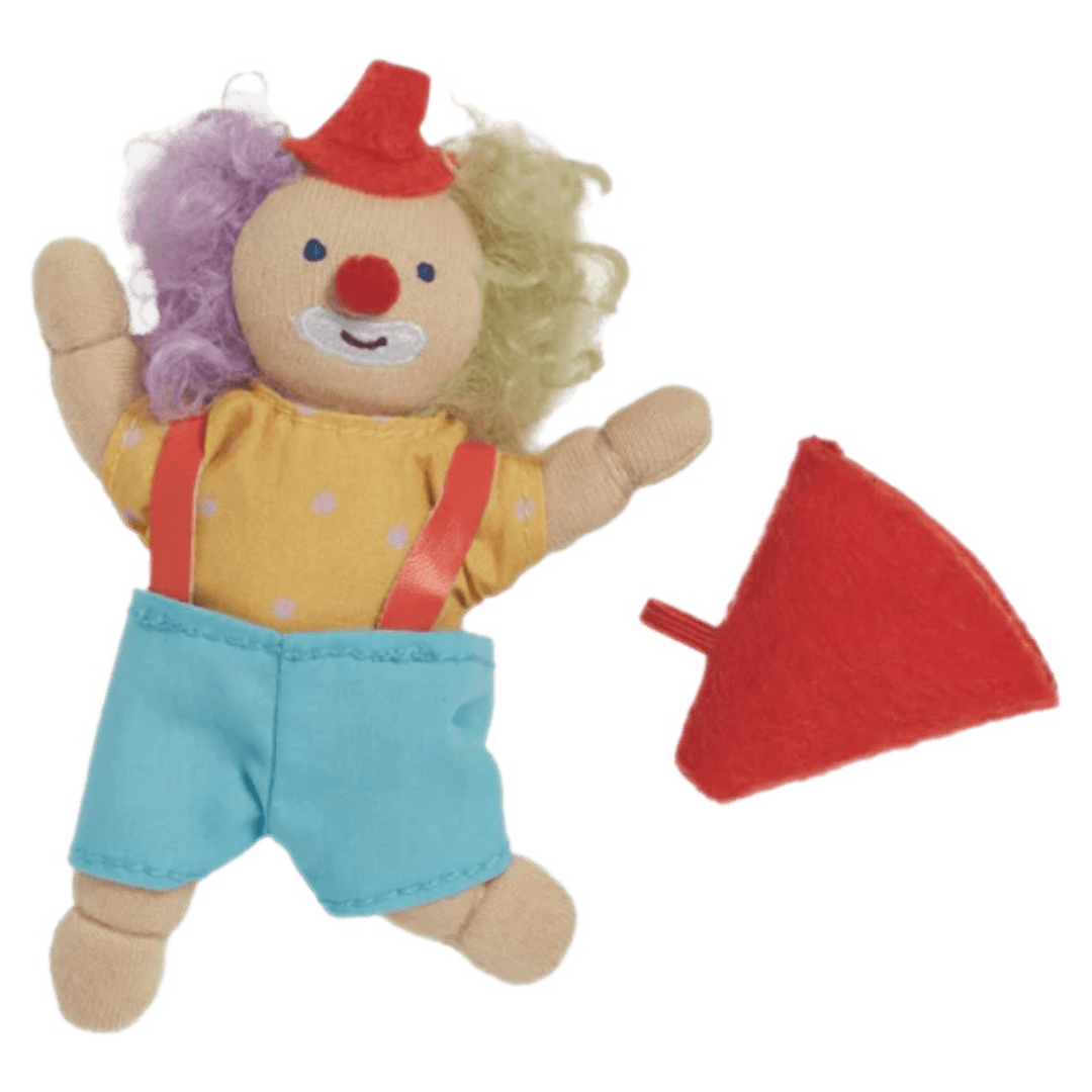 Olli Ella 3 Plus Holdie Circus Folk - Confetti the Clown