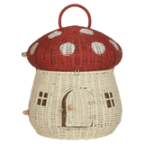 Olli Ella 3 Plus Mushroom Doll House - Red