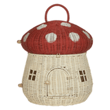 Olli Ella 3 Plus Mushroom Doll House - Red
