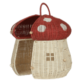 Olli Ella 3 Plus Mushroom Doll House - Red