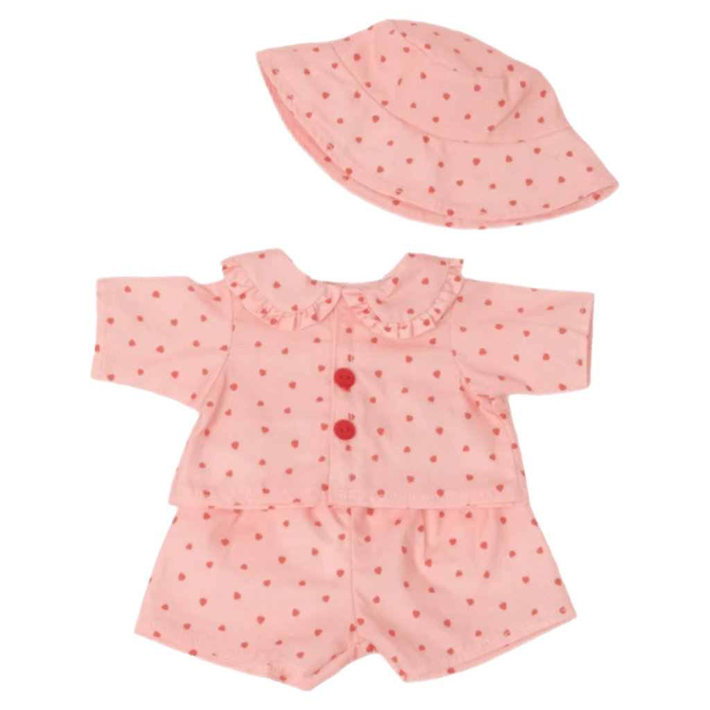 Olli Ella 3 Plus On The Go Outfit - Strawberry