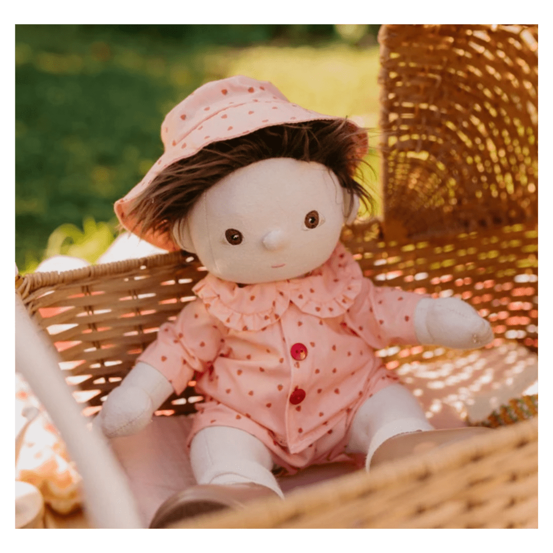 Olli Ella 3 Plus On The Go Outfit - Strawberry