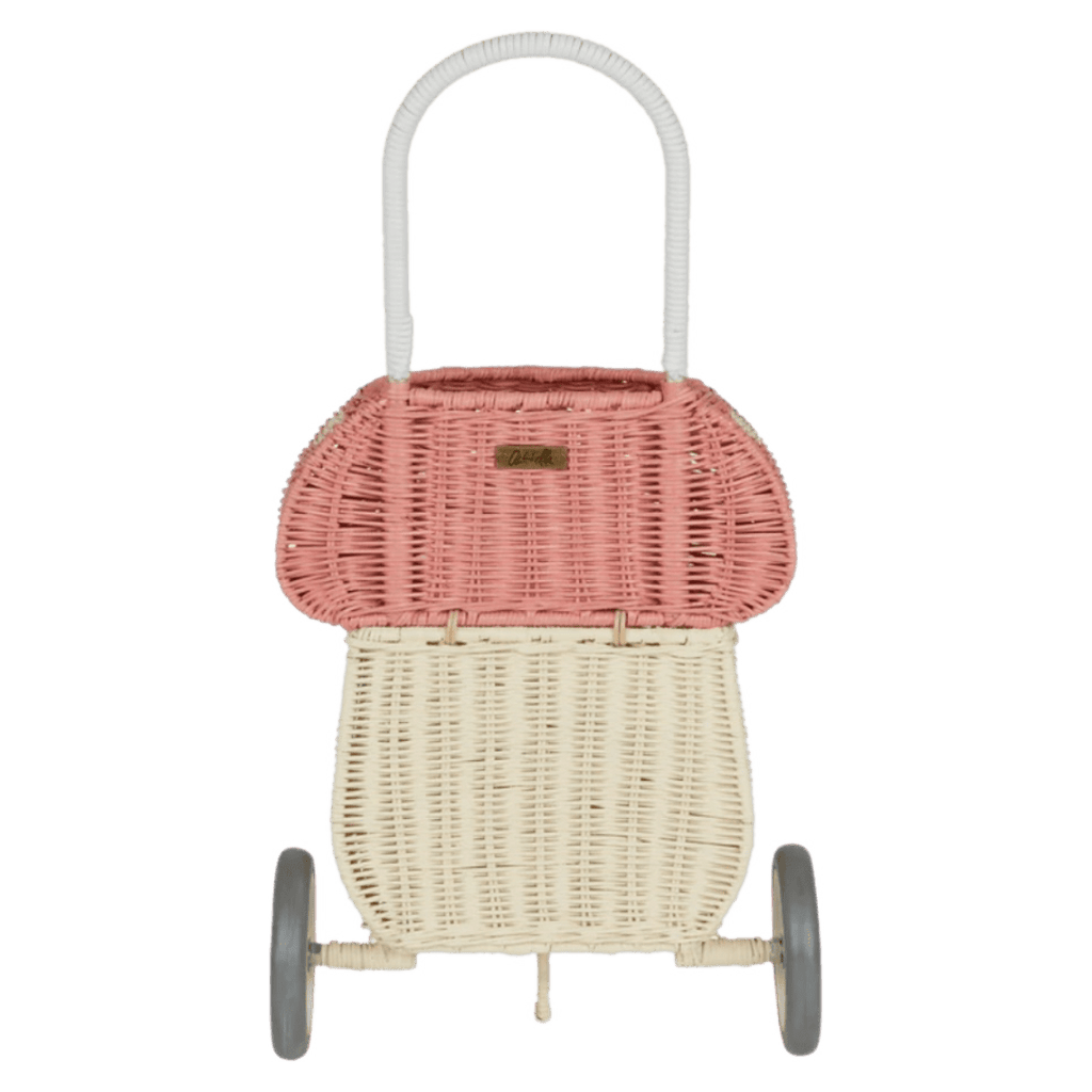 Olli Ella 3 Plus Rattan Mushroom Luggy - Musk