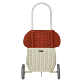 Olli Ella 3 Plus Rattan Mushroom Luggy - Red
