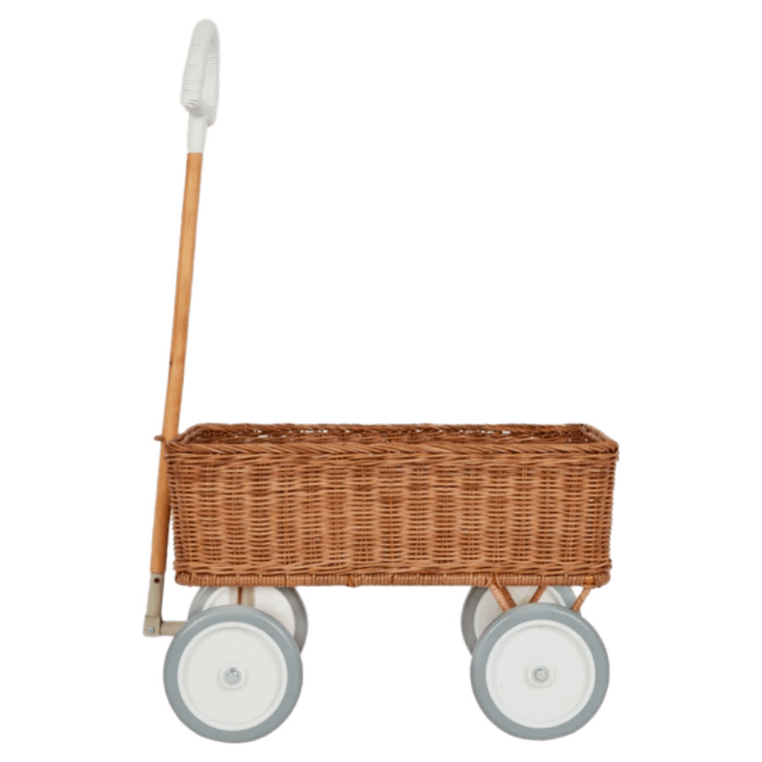 Olli Ella 3 Plus Rattan Wonder Wagon - Natural