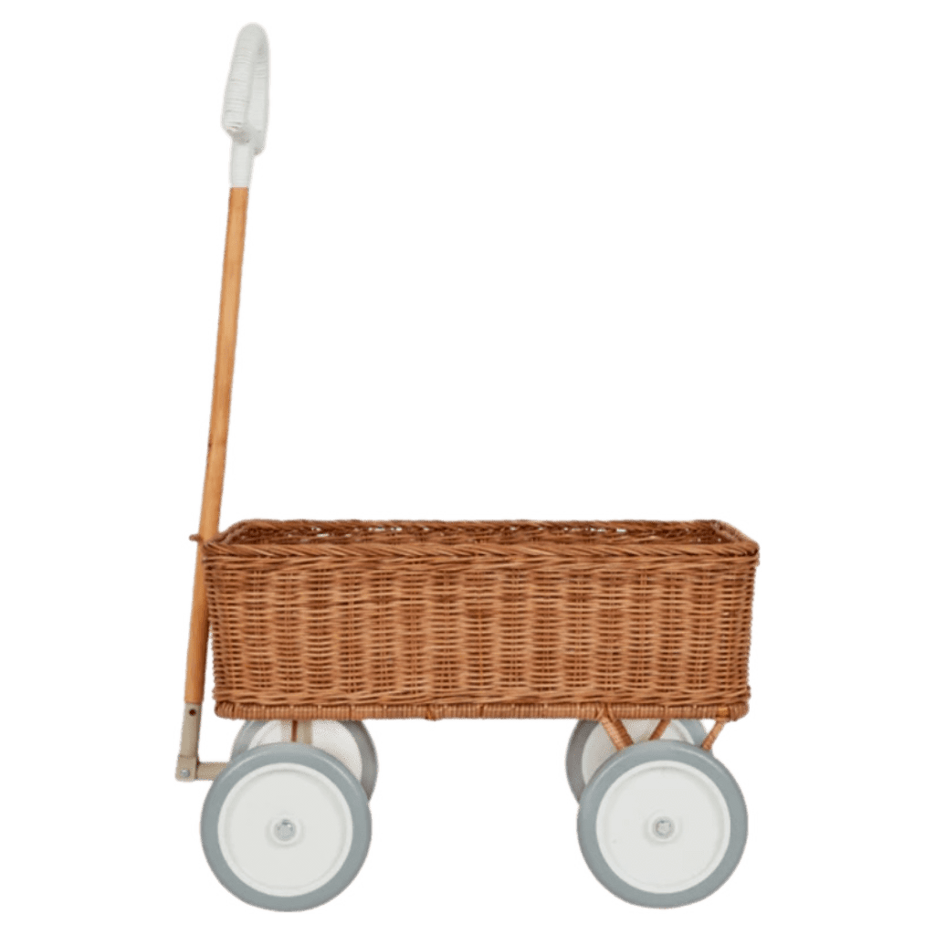 Olli Ella 3 Plus Rattan Wonder Wagon - Natural